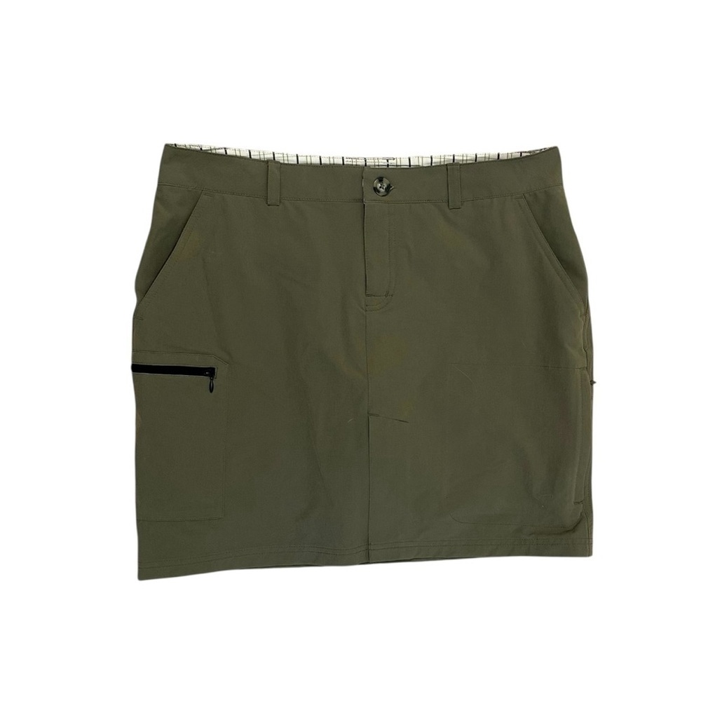 Eastern Mountain Sports Women's 10 Green Hiking Athletic Outdoor Walking Skirt